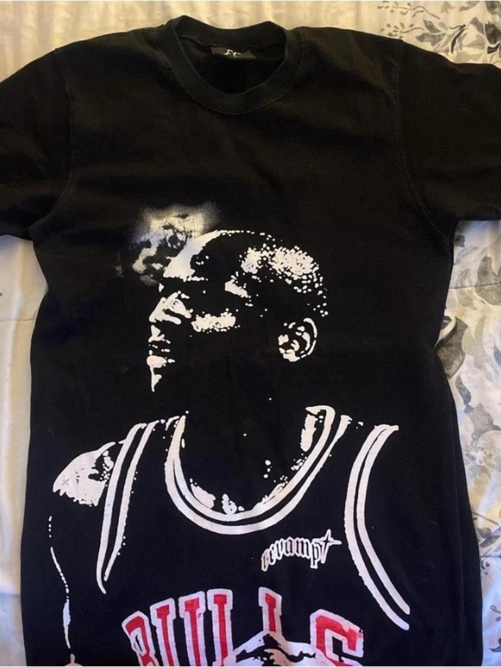 Black Graphic Micheal Jordan tee
